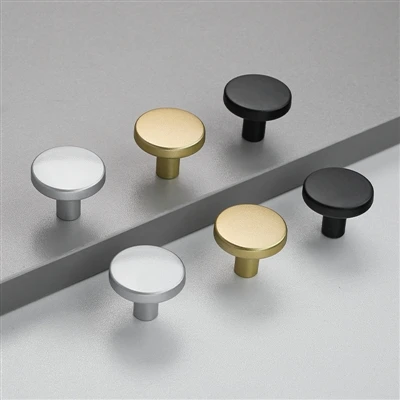 how to install knobs on cabinets