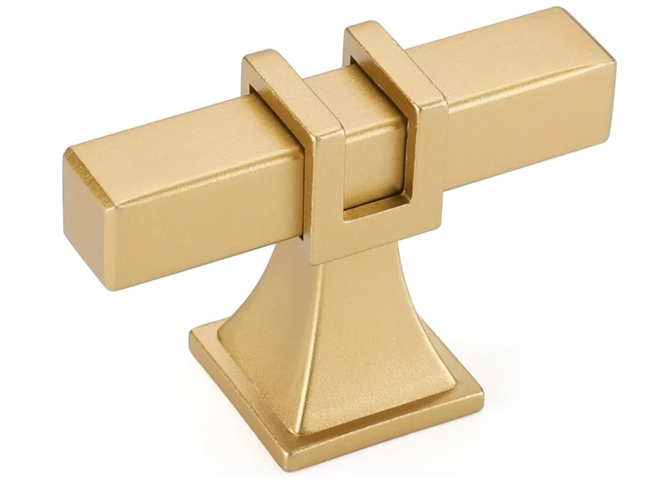 stainless steel square knobs (6)
